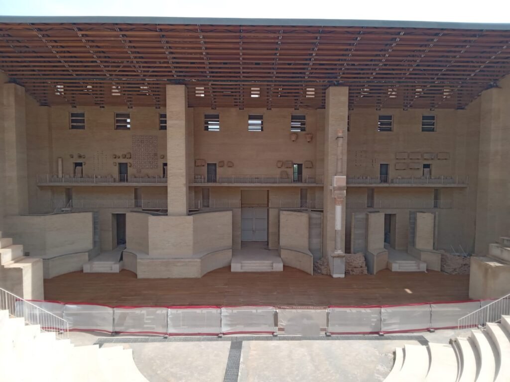 Rehabilitación madera Teatro Romano de Sagunto SOS Madera Valencia