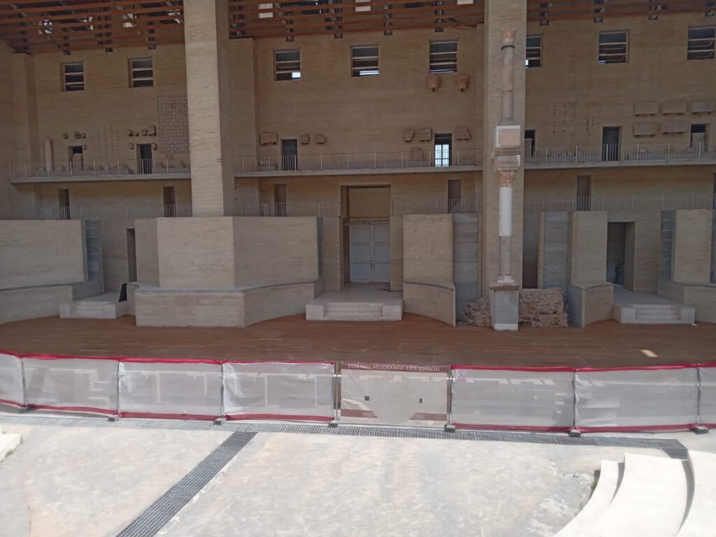 Rehabilitación madera Teatro Romano de Sagunto SOS Madera Valencia